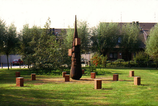 Till Hausmann, Turm und Quader, 1992